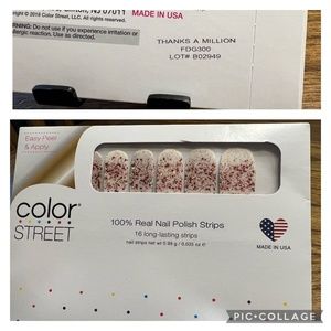 Thanks A Million Color Street nail polish strips NEW